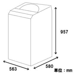 ヨドバシ.com - 東芝 TOSHIBA AW-6G3(W) [全自動洗濯機 6kg ホワイト系 