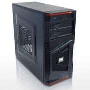 80PLUSホワイト認証 500W電源付きATXミドルタワーケース RECON-500
