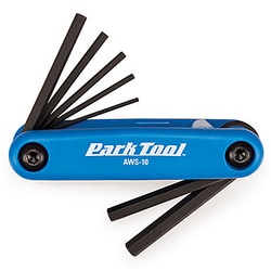 フォールドアップヘックスレンチセット AWS-10