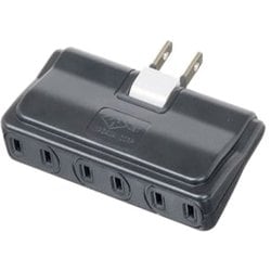 耐トラ付 アンダータップ 3個口 黒 Y02U300BK