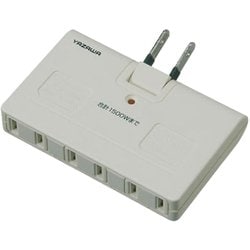 雷サージ付 アンダータップ 3個口 白 Y02UK300WH