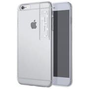 LINKASE CLEAR for iPhone 6 Plus/6s Plus シルバー