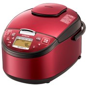 圧力IH炊飯器 1升炊き(1.8L) 黒厚鉄釜 レッド RZ-WG18M R