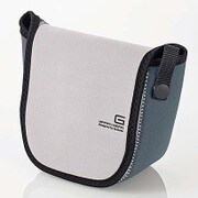 一眼カメラケース ソフトタイプ Sサイズ グレー DGB-S021GY