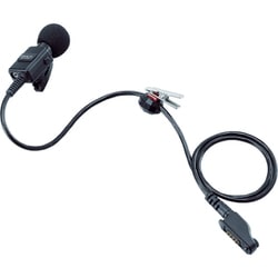 防水コネクタ PTTスイッチ付タイピン型マイクロホン HM-163A
