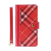 LP-XPZ5LBFCH [Xperia Z5用 ファブリックデザインケース BOOK Fabric チェック]
