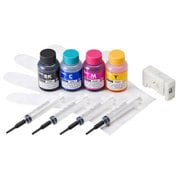 詰め替えインク ブラザー LC211・LC213・LC215・LC217用 4色セット(顔料ブラック/シアン/マゼンタ/イエロー) 各60ml 工具付き INK-LC213BS60R