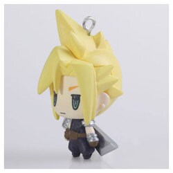 FF クラウド　マスコット　ストラップ Amazon.co.jp: 【クラウド・ストライフ】 トレーディングラバー
