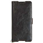 2048XPZ5 [Xperia Z5 手帳型 スプリットレザーケース ブラック]