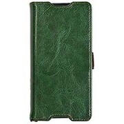 2051XPZ5 [Xperia Z5 手帳型 スプリットレザーケース ダークグリーン]