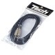 ギター用シールドケーブル 1m ブラック TC-1 BLK