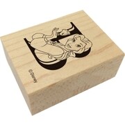 ディズニー 木製スタンプ (A to Z） B_BELLE [キャラクターグッズ]