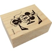 ディズニー 木製スタンプ (A to Z） E_MINNIE MOUSE [キャラクターグッズ]