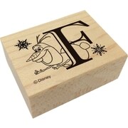 ディズニー 木製スタンプ (A to Z） F_OLAF [キャラクターグッズ]