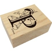 ディズニー 木製スタンプ (A to Z） P_PINOCCHIO [キャラクターグッズ]
