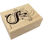 ディズニー 木製スタンプ (A to Z） S_STITCH [キャラクターグッズ]