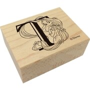 ディズニー 木製スタンプ (A to Z） T_TANGLED [キャラクターグッズ]