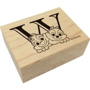 ディズニー 木製スタンプ (A to Z） W_W(DOUBLE U) [キャラクターグッズ]
