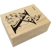 ディズニー 木製スタンプ (A to Z） X_X GAME [キャラクターグッズ]