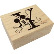 ディズニー 木製スタンプ (A to Z） Y_MICKEY MOUSE [キャラクターグッズ]