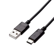 USB2.0ケーブル 認証品 A-C 1.0m ブラック MPA-AC10NBK
