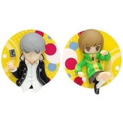 2.5次元バッジ ペルソナQ シャドウ オブ ザ ラビリンス [ペルソナ4 主人公 & 里中千枝]