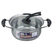 コボレーズ IH対応フキコボレニクイ両手鍋 22cm KR-7865