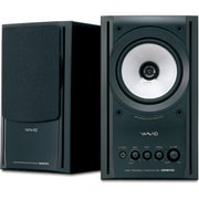 WAVIO(ウェイビオ) ステレオ対応PC用スピーカー ブラック GX-77M BL