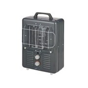 温風式電気ストーブ グレー WEH-1000