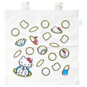 エコマーク付コットンバッグ ドラえもん×ハローキティ 通りぬけフープ [キャラクターグッズ]