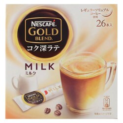 ヨドバシ Com ネスレ Nestle ネスカフェ ゴールドブレンド コク深ラテ ミルク 26p インスタントコーヒー 通販 全品無料配達