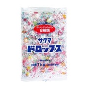 サクマ製菓 サクマドロップス 1kg [菓子 1袋]