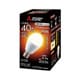 LED電球 E17口金 電球色 440lm 調光器具対応 全方向 MILIE（ミライエ） LDA5L-G-E17/40/D/S