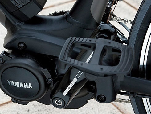 送料込みYamaha ypj-r グレー　mサイズ キャリア付き