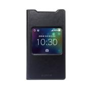 AQUOS ZETA SH-01H/AQUOS Xx2用 窓付きPUレザーケース PRIME Window ブラック LP-SH01HLPWBK