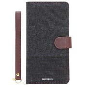 arrows NX F-02H用 ファブリックケース BOOK Fabric 3色デニム LP-F02HLBF3DM