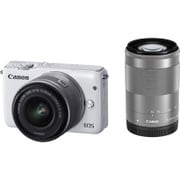 EOS M10 ダブルズームキット ホワイト [ボディ ホワイト＋交換レンズ「EF-M15-45mm F3.5-6.3 IS STM」「EF-M55-200mm F4.5-6.3 IS STM」]