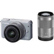 EOS M10 ダブルズームキット グレー [ボディ グレー＋交換レンズ「EF-M15-45mm F3.5-6.3 IS STM」「EF-M55-200mm F4.5-6.3 IS STM」]