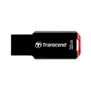 USBメモリ USB 2.0対応 キャップレス 32GB ブラック TS32GJF310