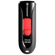 USBメモリ USB 2.0対応 スライド式 64GB ブラック TS64GJF590K