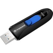 USBメモリ USB 3.1対応 スライド式 32GB ブラック TS32GJF790K