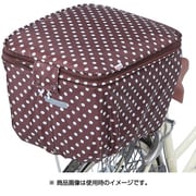 KW-511BR カゴカバー ブラウンドット 259-00217