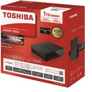 CANVIO DESK 外付けハードディスク 1TB ブラック HD-EF10TKB