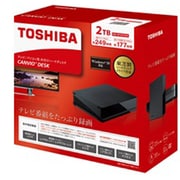 CANVIO DESK 外付けハードディスク 2TB ブラック HD-EF20TKB