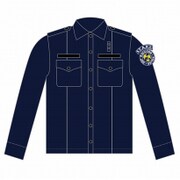 ポリスシャツ バイオハザード S.T.A.R.S. Lサイズ ネイビー [キャラクターグッズ]