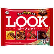 不二家 ルック ゴーフレットア・ラ・モード ファミリーパック 24粒 [チョコレート菓子 1袋]