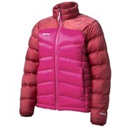 MJDF5515W [Trans QUIX DOWN Jacket レディース Lサイズ ピンク/バーガンディー]