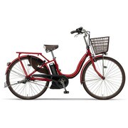 電動アシスト自転車 PAS ナチュラL DX(パスナチュラ エル デラックス) 24型 内装三段変速 アメリカンレッド PA24NL