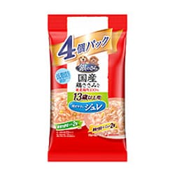 パウチジュレ13歳バラエティ緑黄色野菜80g×4