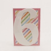 CSITC-6 [パーティーグッズ イニシャルカード 6]